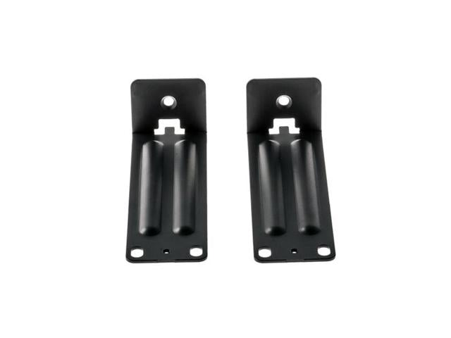 Aruba JW084A | 19-inch rack mount kit | fits 7005 Series controller | 1U steel, black | includes rack ears + device screws