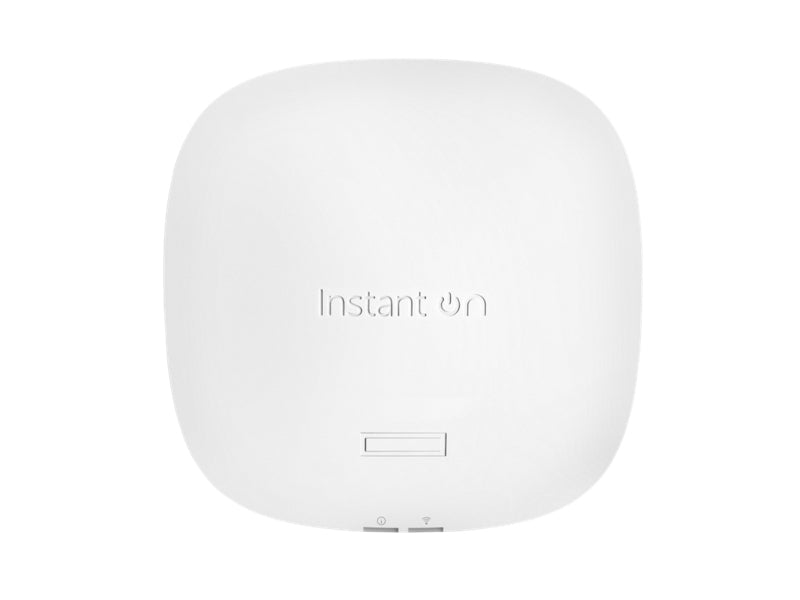 Aruba R9B34A#ABG | Wi-Fi 6 (802.11ax) dual-band 2.4/5 GHz, 4.8 Gbps aggregate, 2.5GbE PoE (802.3at) uplink, indoor AP