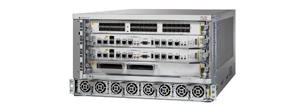Cisco ASR-9904-DC 4-slot carrier router chassis with DC power