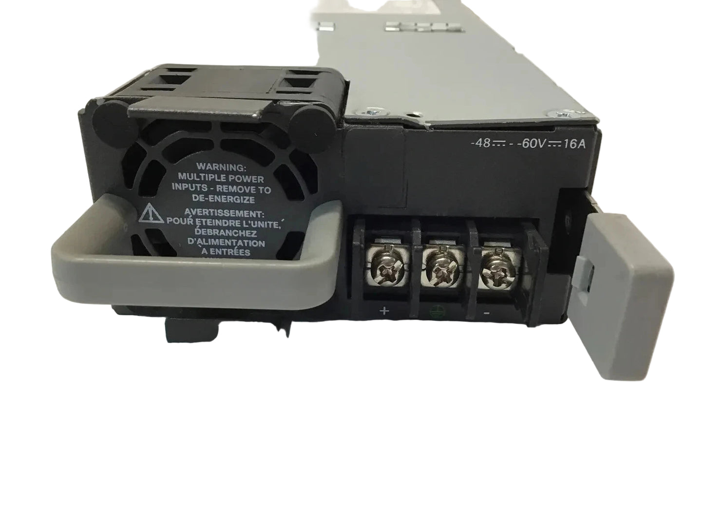 Cisco PWR-CC1-650WDC 650W DC power supply unit with terminals