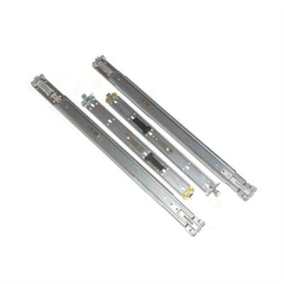 Arista KIT-7001 silver drawer slides with black plastic and gold hardware