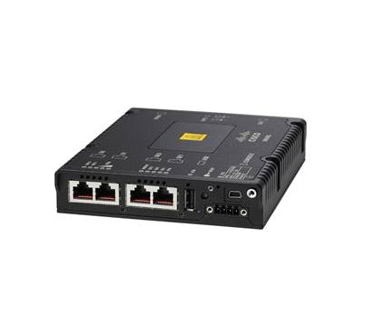 Cisco IR809G-LTE-LA-K9 | Rugged industrial router | 4G LTE dual SIM (regional) | 2x 10/100 FE | Compact DIN-rail | IPsec VPN