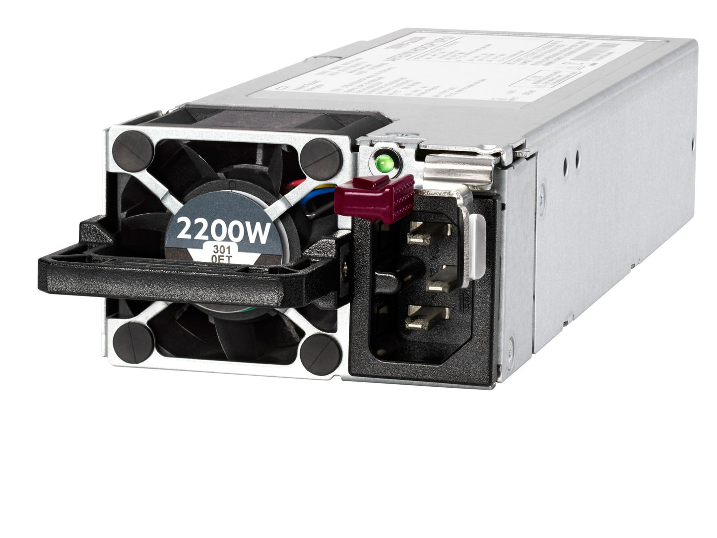 HPE 876935-B21 | 1800-2200W Flex Slot hot-plug PSU kit, 80 PLUS Platinum, 200-277VAC, redundant-ready