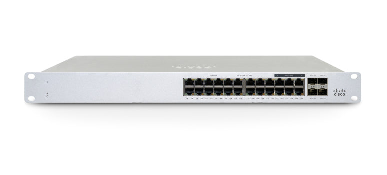 Cisco Meraki MS130-24-HW 24-port 1G L2 access switch non-PoE