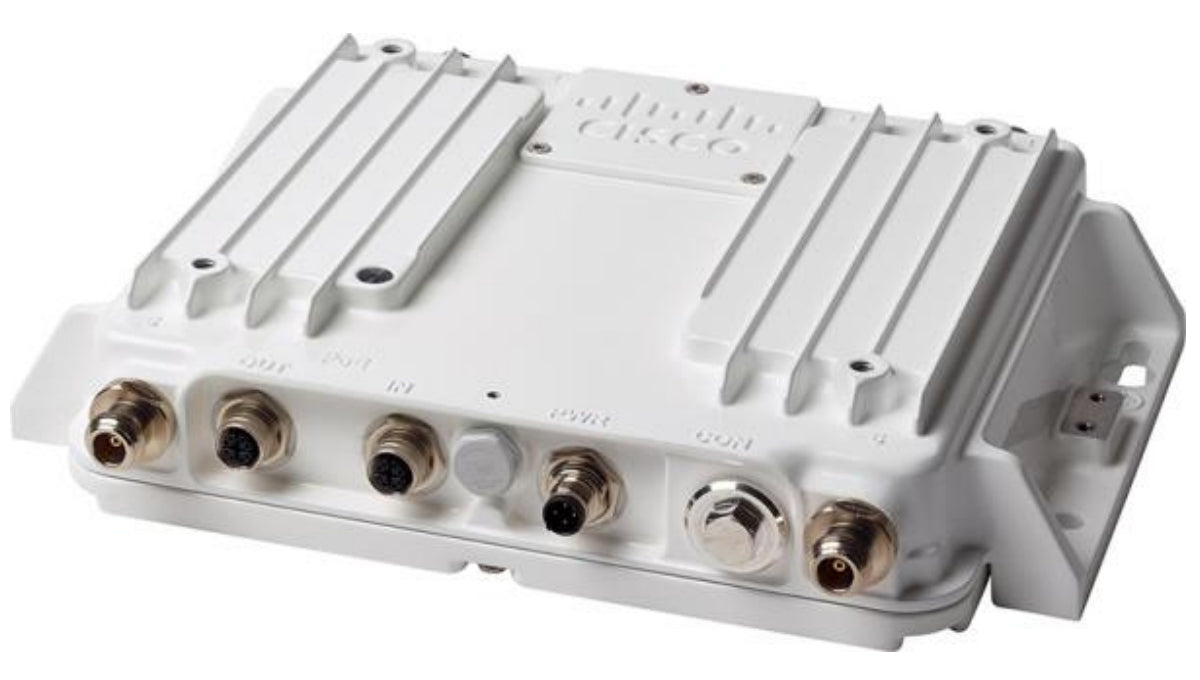 Cisco IW3702-2E-Z-K9 | Wi‑Fi 5 (802.11ac) industrial AP | dual-band 2.4/5 GHz | up to 1.3 Gbps | 4x external antenna ports | PoE+