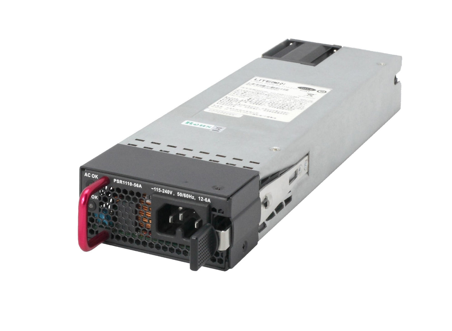HPE JG545A PoE PSU 56VDC 1110W hot-swap power supply unit