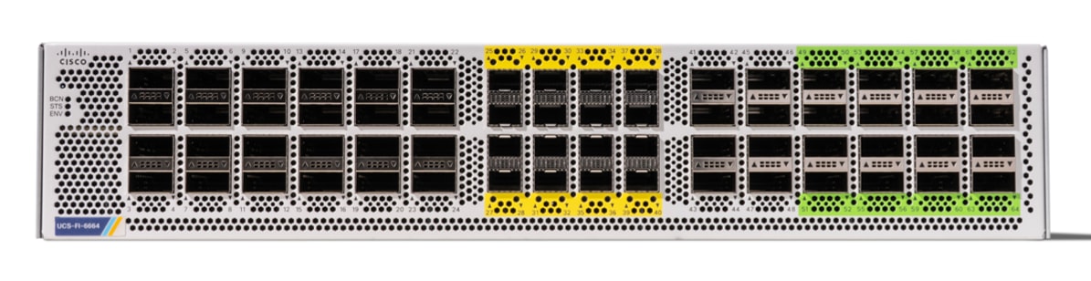 Cisco UCS-FI-6664 | UCS 6600 64-Port 100G Fabric Interconnect, 2RU