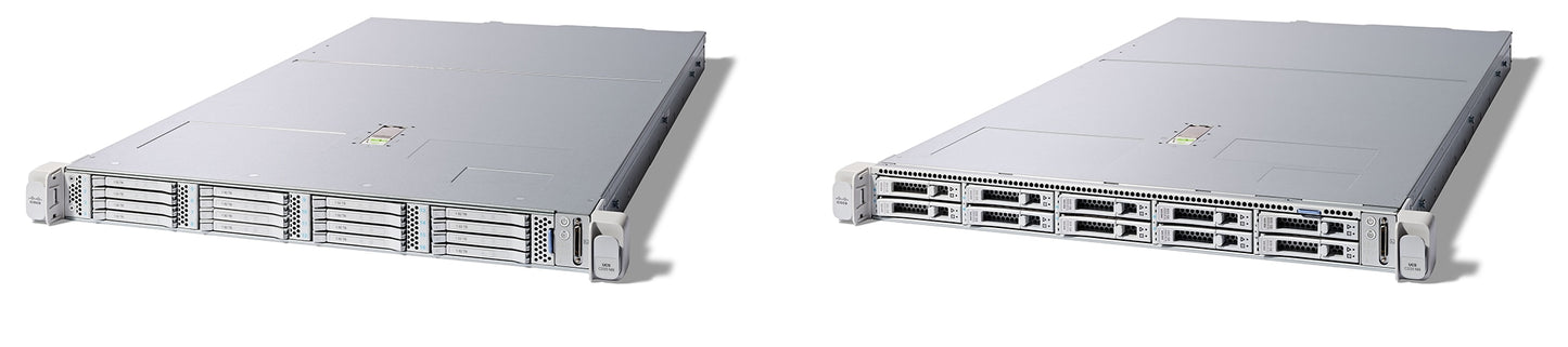 Cisco UCSC-C220-M8E3SFRE | 1U barebone rack server chassis, E3.S NVMe backplane, no CPU/memory/drives