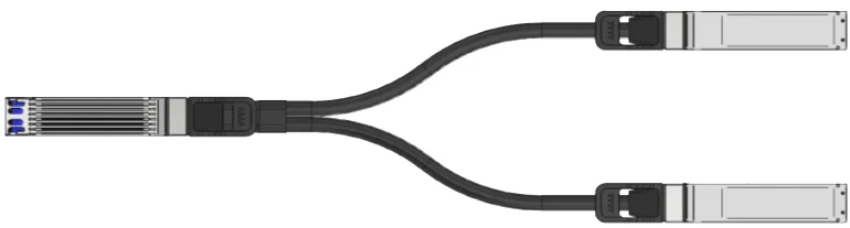 NVIDIA MCA7J60-N004 | ACC splitter | 800G→2x400G | OSFP to 2xOSFP | InfiniBand NDR | 4m reach