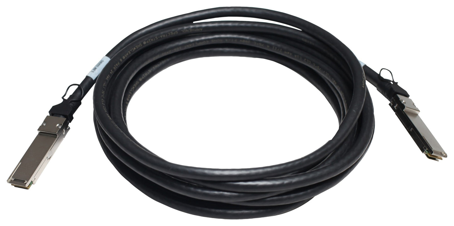 HPE JH236A | 40G | QSFP+ to QSFP+ DAC | 40GBASE-CR4 | Copper (no optics) | 5m reach | QSFP+