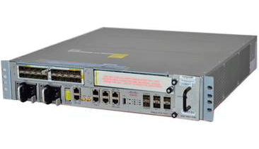 Cisco ASR-9001-S router with modular bays, 10/40G ports, IOS XR SD-WAN