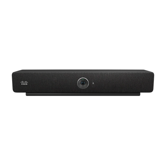 Cisco CS-BAR-C-UK9 | 4K AI camera | beamforming mics | stereo speakers | HDMI in/out | USB-C device mode | Ethernet/Wi-Fi