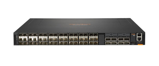 Aruba JL624A#ABG | 48x 25G SFP28 + 8x 100G QSFP28, non‑PoE, 8x100G uplinks, AOS‑CX L3