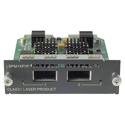 HPE JD359B 10GbE XFP expansion module with black laser, green PCB