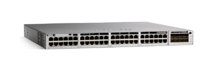 Meraki C9300-48UXM-M | 48x mGig (12x 1/2.5/5/10G + 36x 1/2.5G) UPOE switch, modular uplinks 2x40G or 4x25G (module options), Meraki cloud monitoring