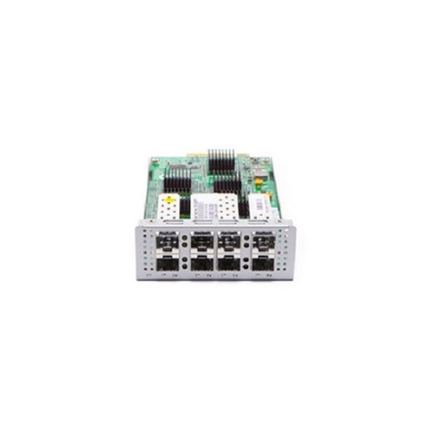 Meraki IM-8-SFP-1GB interface module in silver server rack