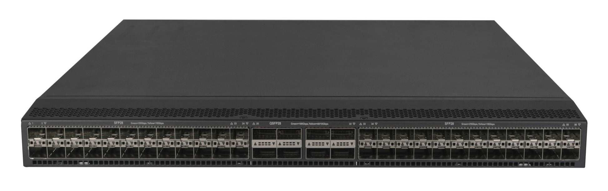HPE JQ074A 48-port 25GbE SFP28 switch with 8x 100GbE QSFP28 uplinks