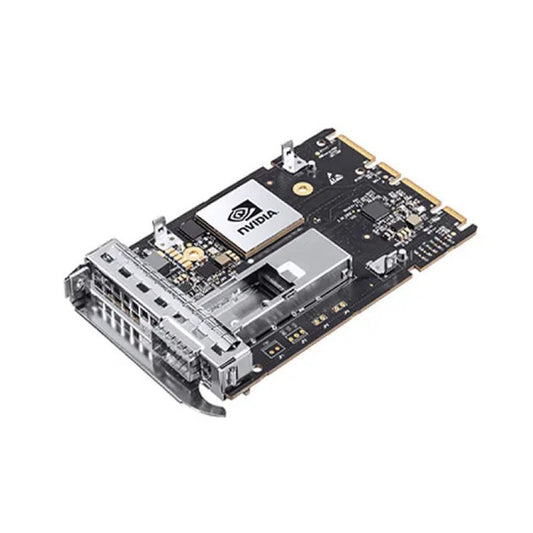 NVIDIA ConnectX-7 RTX 3080 OCP3.0 adapter with black silver design