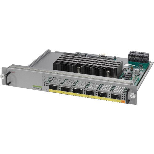 Cisco N9K-M6PQ-E 6-port 40GbE QSFP+ uplink module for Nexus 9300