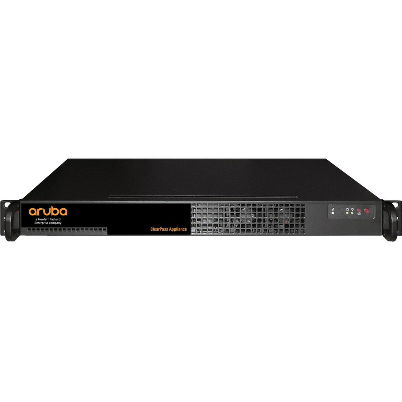 Aruba JW770A black rackmount NAC policy appliance with orange branding