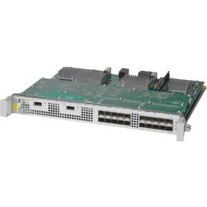 Cisco ASR55-UMIO-10S2K9 20x10GbE SFP+ UMIO line card with silver switch module