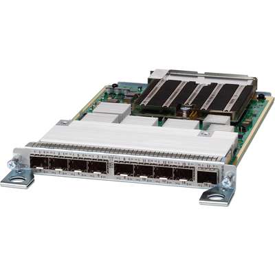 Cisco NCS4200-1T16G-PS line card with 1x10GbE SFP+ and 16x1GbE SFP module