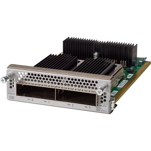 Cisco NC55-MPA-2TH-S with 4-port gigabit Ethernet switch module