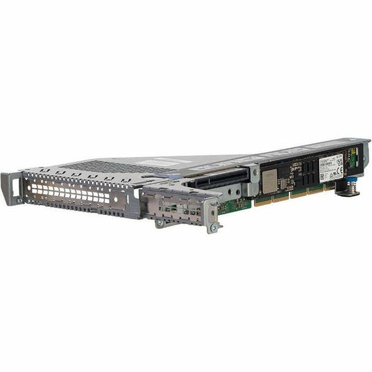 HPE P48406-B21 ML350 Gen11 FIO riser kit with silver rack and 2 PCIe x16 slots