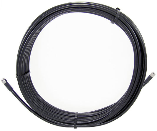 Cisco 4G-CAB-LMR240-25 | LMR-240 low-loss coax, 25 ft (7.5 m), 50Ω, TNC connectors — 3G/4G/LTE antenna extension