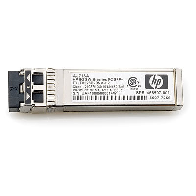 HPE AP783A 10G SFP+ SR transceiver module with LC duplex