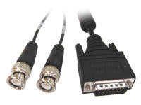 Cisco CAB-E1-BNC | E1 telco cable | 75Ω unbalanced | BNC connectors | 5 m | Black