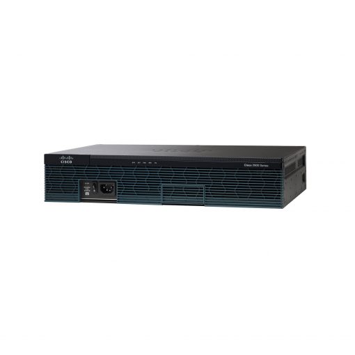 Cisco C2911-CME-SRST/K9 router with grid pattern and power button
