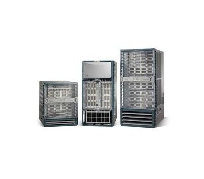 Cisco N7K-C7009-CAB-TOP black server rack with cable management