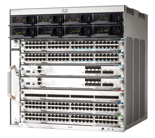 Cisco C9407R-96U-BNDL-A | 96x 1G RJ-45 | PoE: UPOE 60W | uplinks: modular 10/40G | license: DNA Advantage