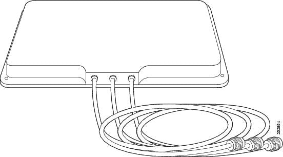 Cisco AIR-ANT5160NP 5 GHz MIMO directional patch antenna with 6 dBi gain