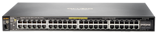 Aruba J9773A switch with 24x 1G PoE+ ports and 4x SFP uplinks
