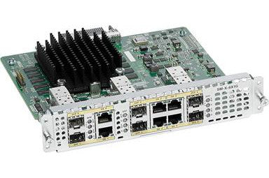 Cisco SM-X-6X1G | 6x 1GbE dual‑mode ports (RJ‑45/SFP) | ISR 4000 service module