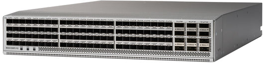 Cisco N9K-C93360YC-FX2 silver switch with 96x SFP28 ports
