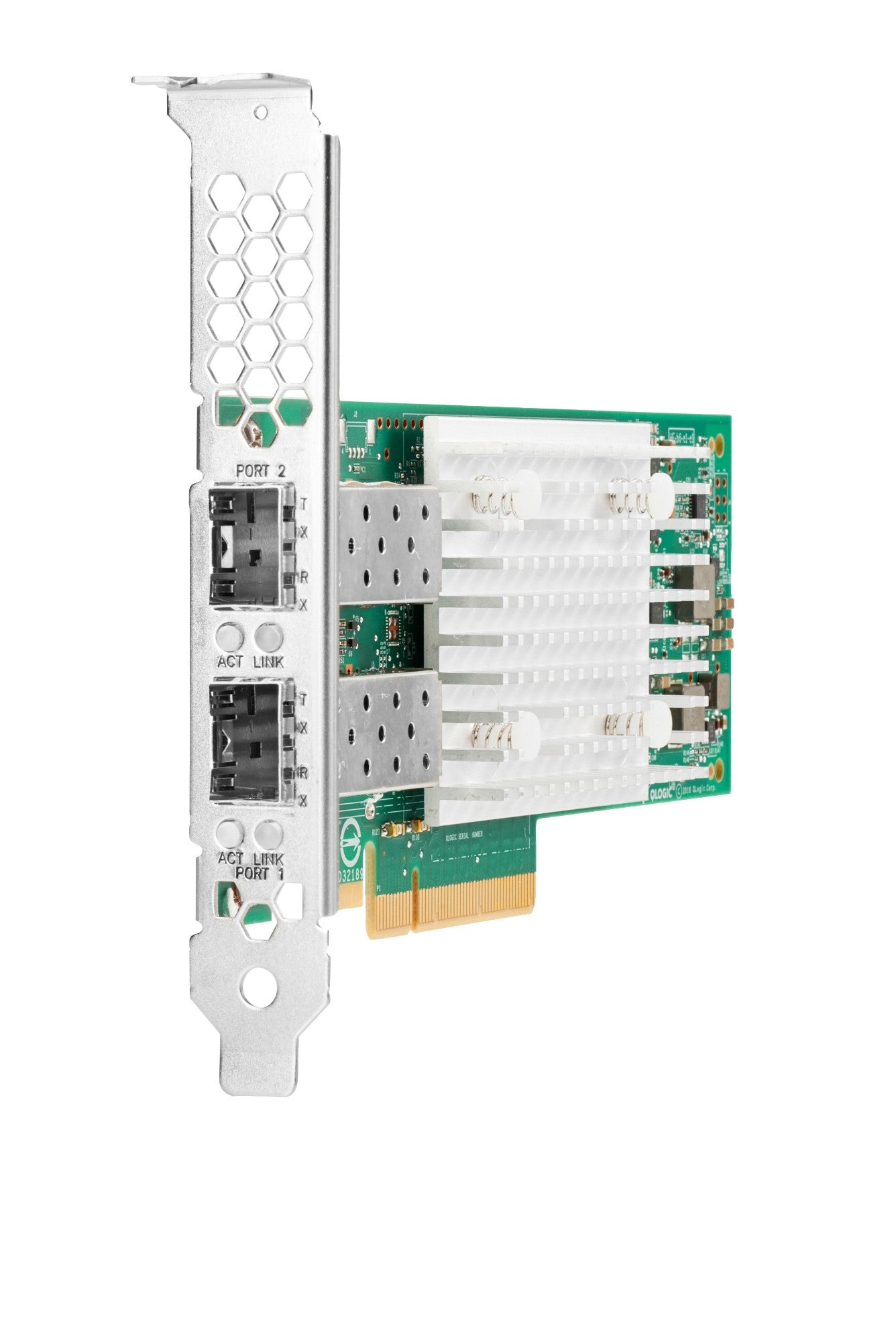 HPE P08443-B21 10/25GbE PCIe 4.0 network card with SFP28 ports
