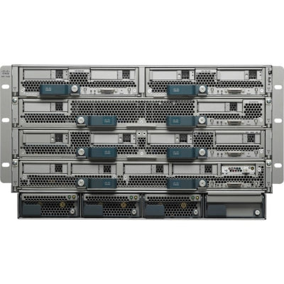 Cisco UCSB-5108-DC2 | Blade chassis | 8 slots (half-width) | DC power (-48V) | 8 fans | 0 PSU | 0 I/O modules