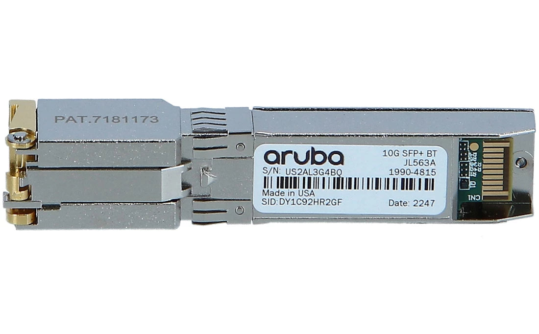 Aruba JL563A 10G SFP+ 10GBASE-T Copper RJ45 Module