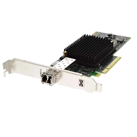 Cisco UCSC-PCIE-BS32GF single-port 32G Fibre Channel HBA with black PCIe card and silver heatsink