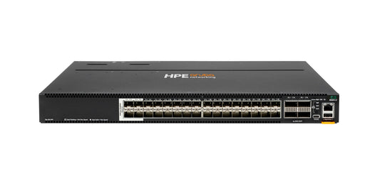 Aruba JL701C HPE 3810 switch with black housing and silver ports