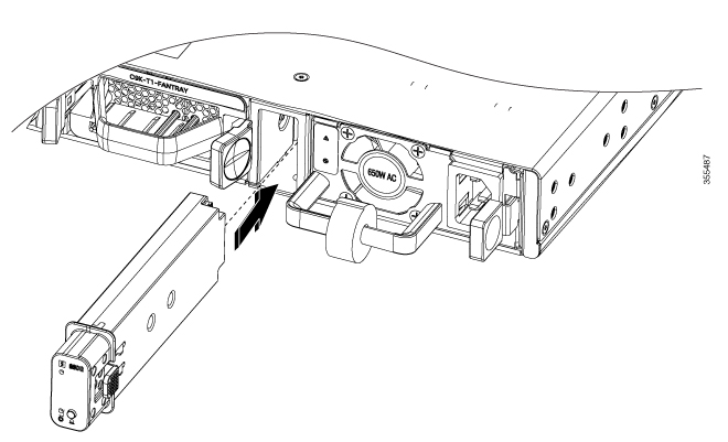 Cisco C9K-F1-SSD-BLANK black and silver server rack SSD bay blank