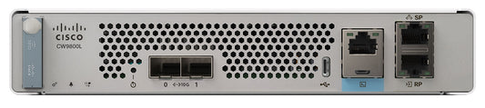 Cisco cw800ol network switch in metallic gray with multiple ethernet ports and ventilation for Meraki CW-ACC-MEM-32G accessory