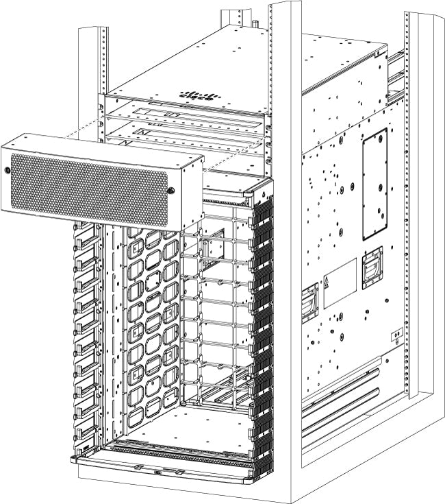 Cisco 8812-KIT | System Door Kit + Air Filter for 8812 Router Chassis ...