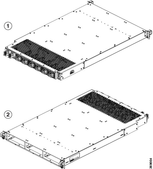 Cisco 8800-HV-TRAY | Power tray for high-voltage AC/HVDC PSU | multi-input support | HV module carrier | service-friendly