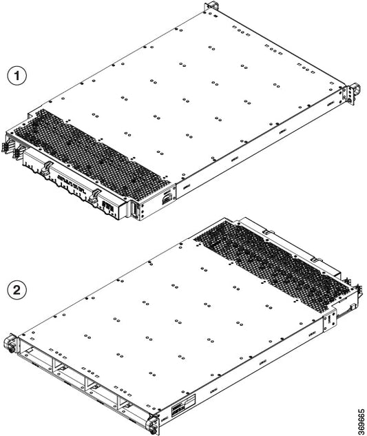 Cisco 8800-DC60-TRAY | Power tray for 48V 60A DC PSU | dedicated carrier | front-serviceable | guided alignment