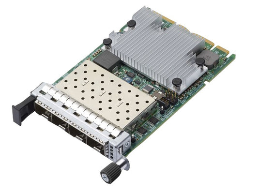 HPE P26269-B21 silver OCP 3.0 NIC with 4x SFP28 25GbE ports and heatsink