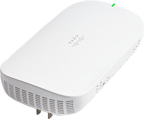 Cisco CBW151AXM-Z-AU | Wi‑Fi 6 (802.11ax), dual‑band 2.4/5 GHz, 2x2 OFDMA/MU‑MIMO mesh extender, up to 1.2 Gbps aggregate, wall‑mount